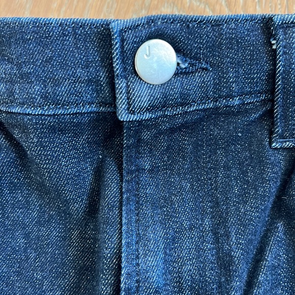 J Brand High Waisted Skinny Jeans - Resolute Dark Blue Jeans - Size 26 - Picture 2 of 16